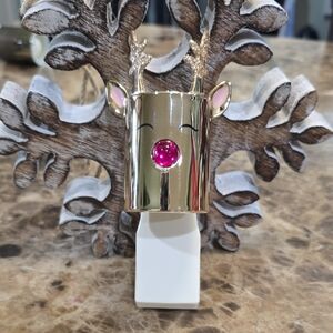 BBW Wallflower Plug In Festive Gold Reindeer